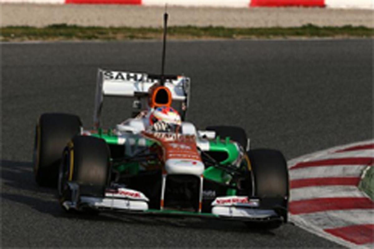 ポール・ディ・レスタ（フォース・インディア）：F1バルセロナテスト初日