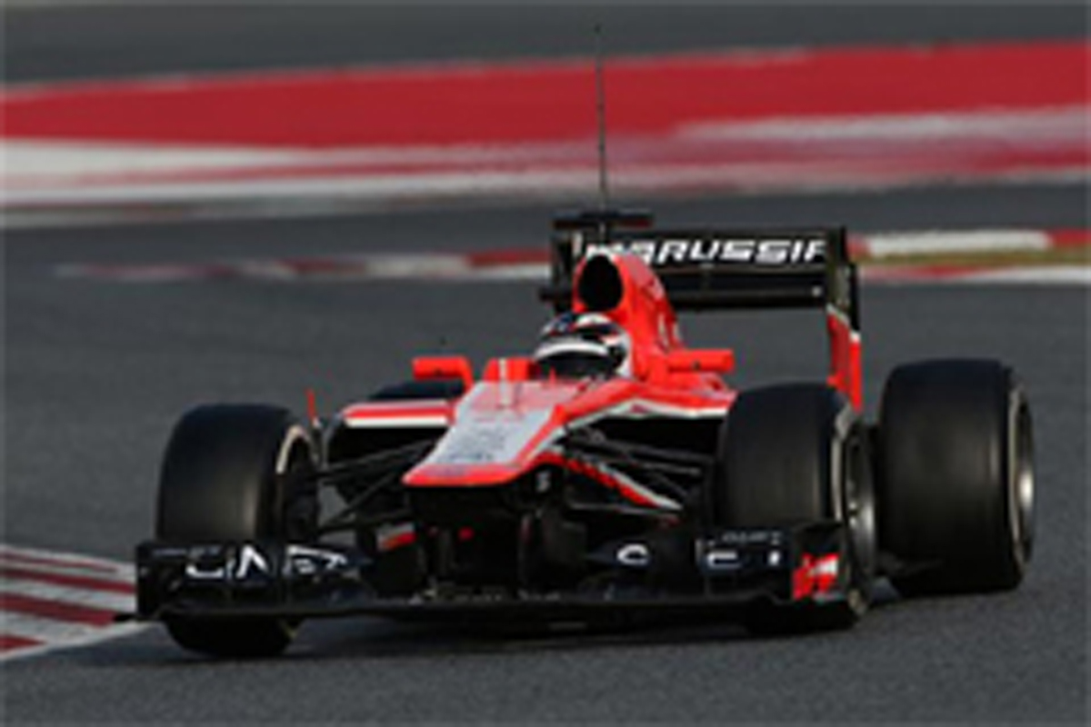 マックス・チルトン（マルシャ）：F1バルセロナテスト初日