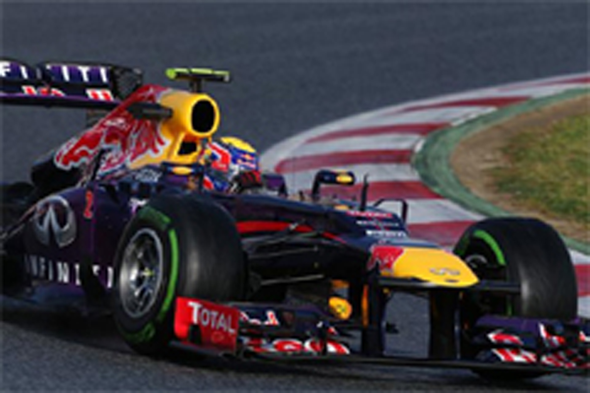 F1バルセロナテスト初日：マーク・ウェバーがトップタイム