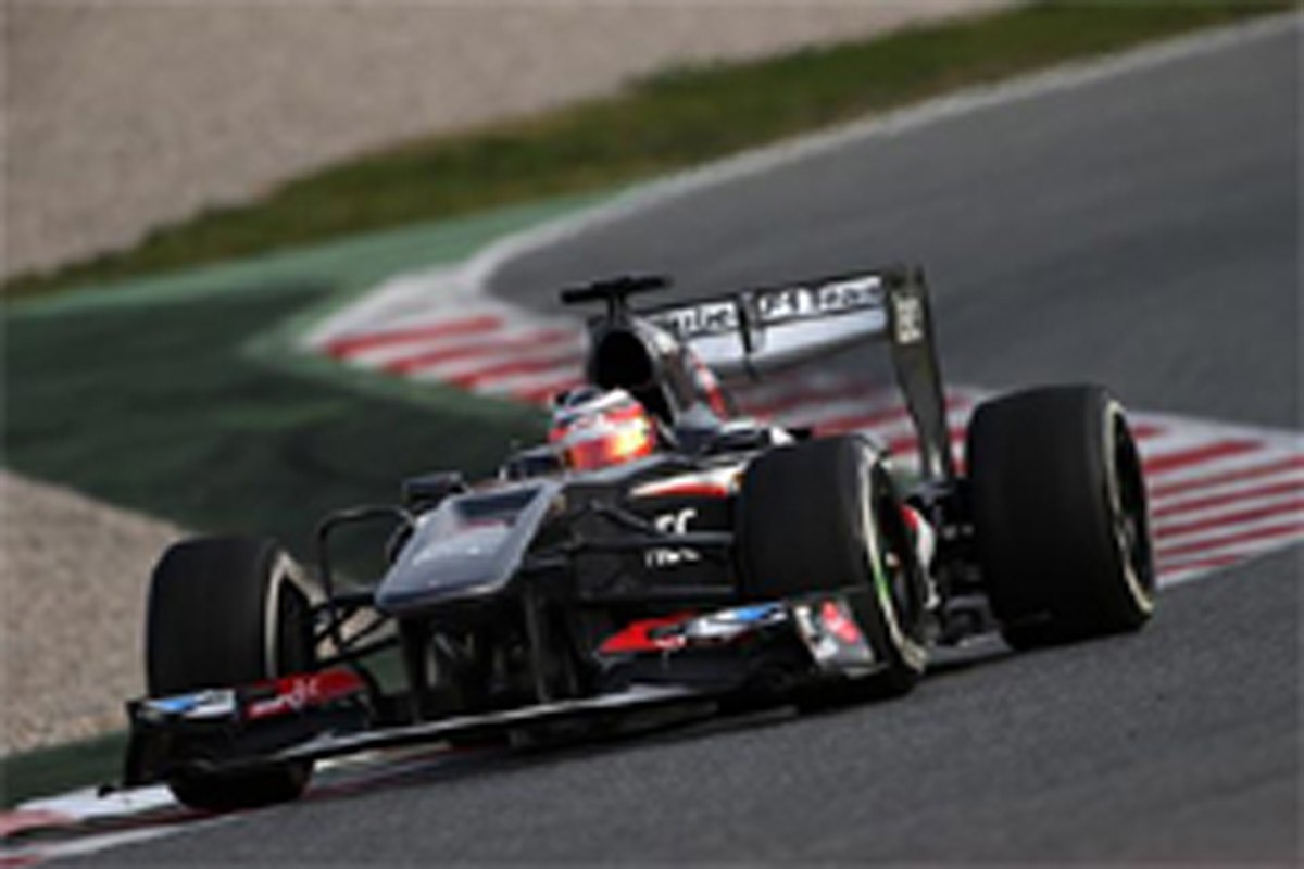 ニコ・ヒュルケンベルグ（ザウバー）：F1バルセロナテスト最終日