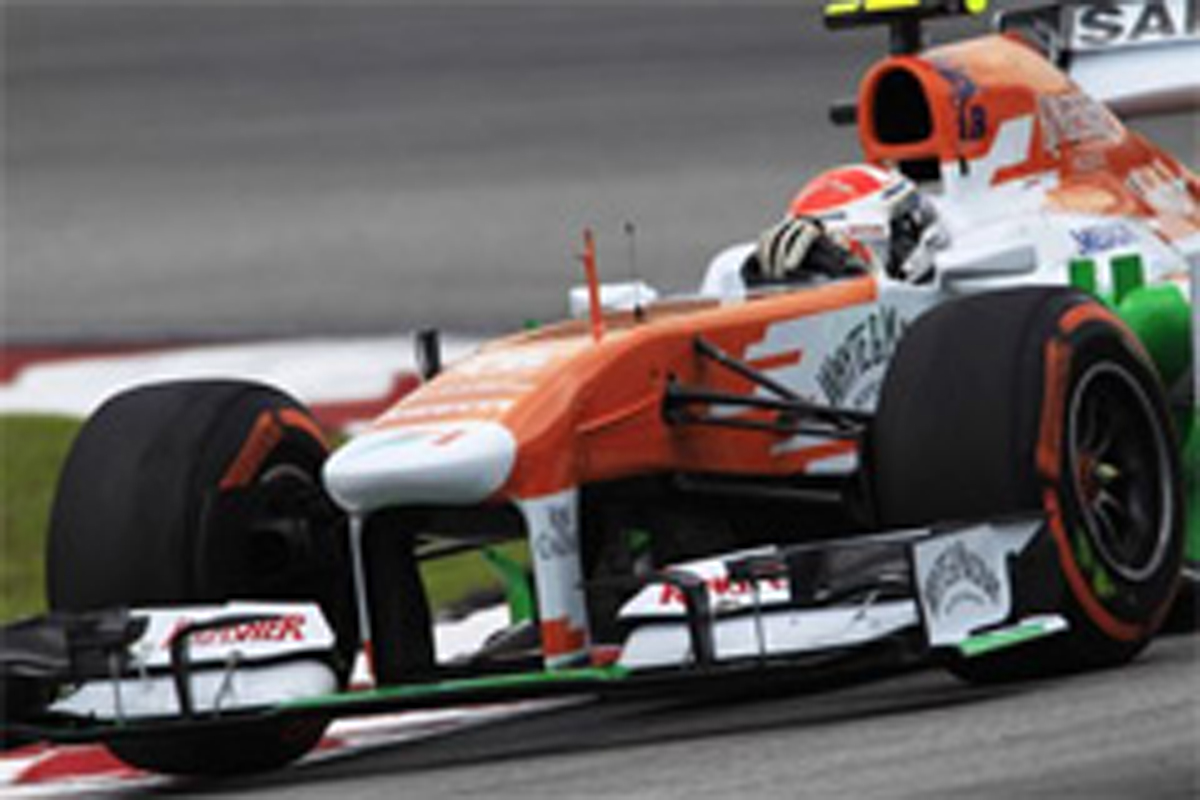 フォース・インディア：雨が不利に働く （F1マレーシアGP 予選）