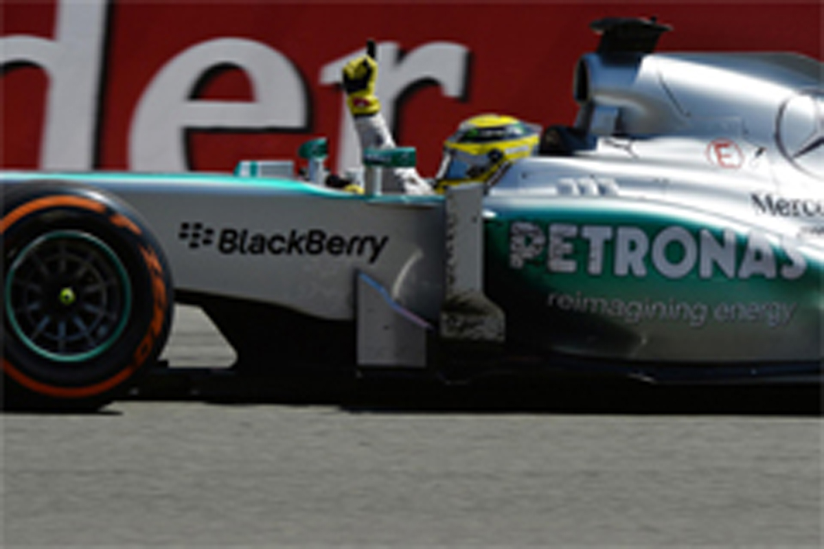 ニコ・ロズベルグ、危うくペナルティ （F1イギリスGP）