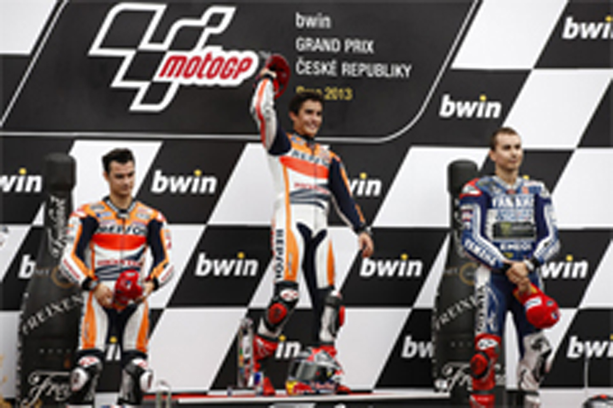 MotoGP：マルク・マルケスがルーキー史上初のデビューシーズン5勝目