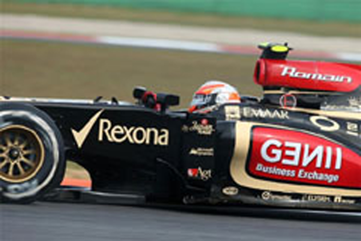 ロータス：ロマン・グロージャンが4番手 （F1韓国GP 予選）