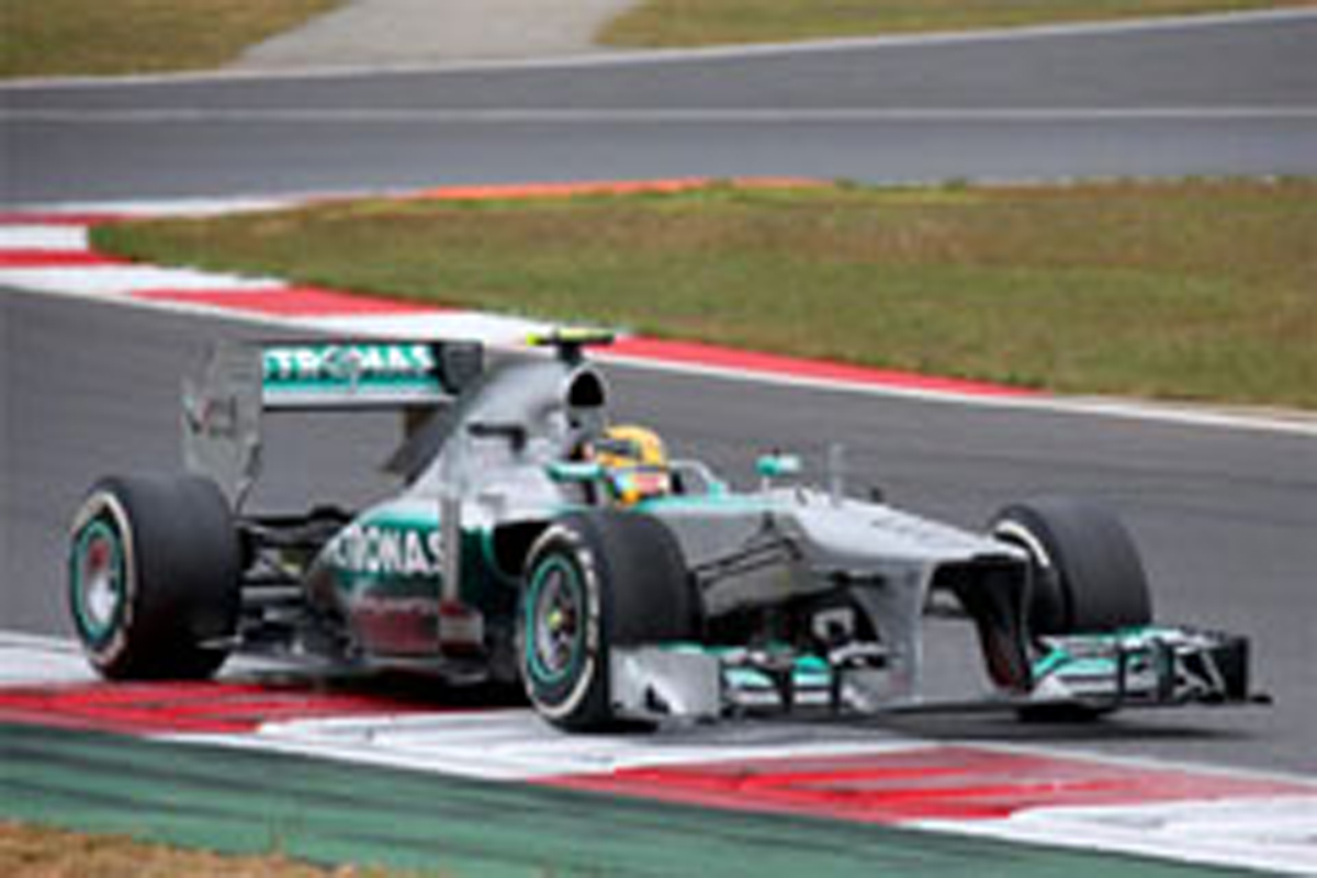 メルセデス：表彰台争いに絡めず （F1韓国GP）