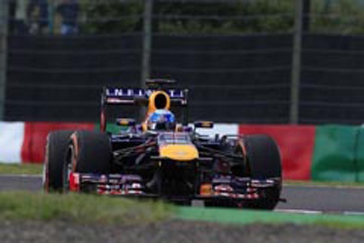 F1日本GP フリー走行2回目：セバスチャン・ベッテルがトップタイム