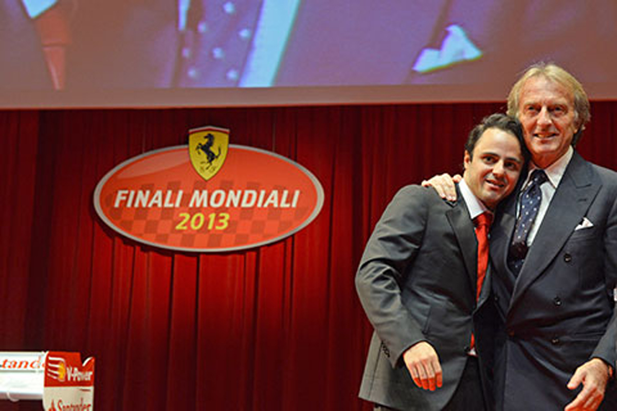 フェラーリ、フェリペ・マッサの功績を称える