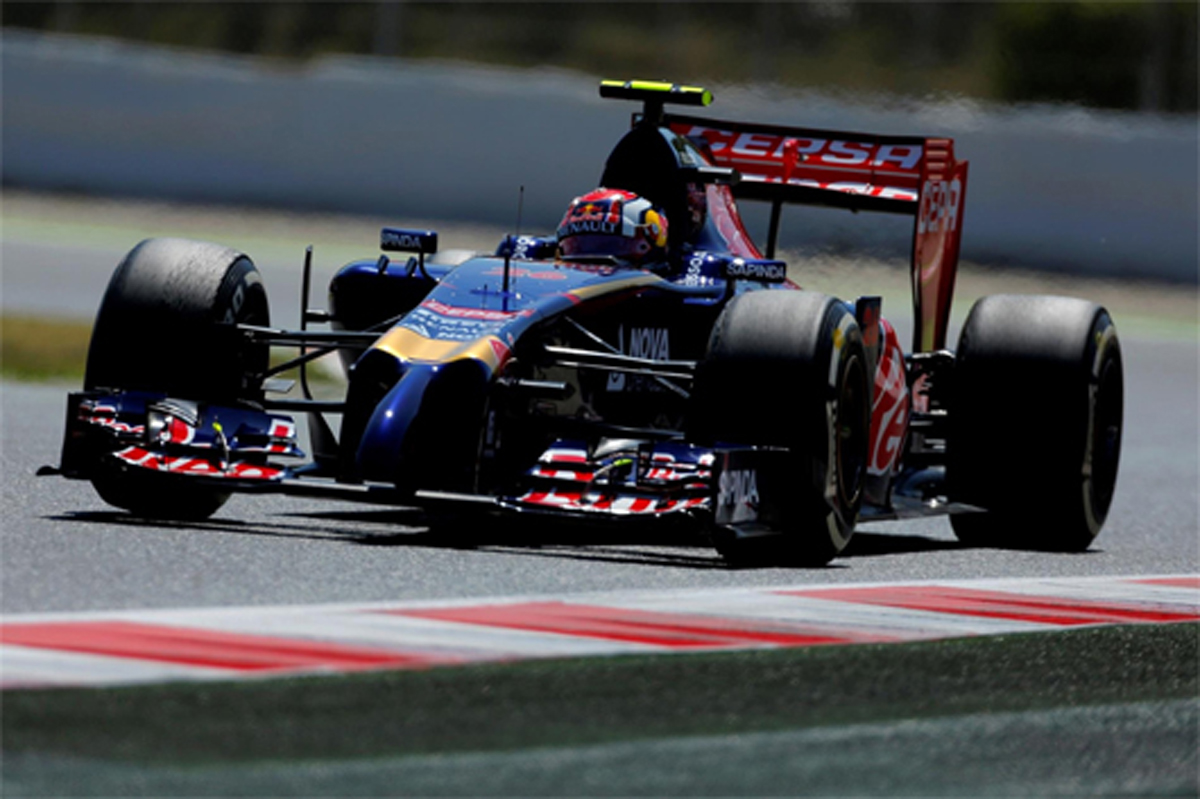 トロ・ロッソ：ダニール・クビアトが13番手 （F1スペインGP予選）