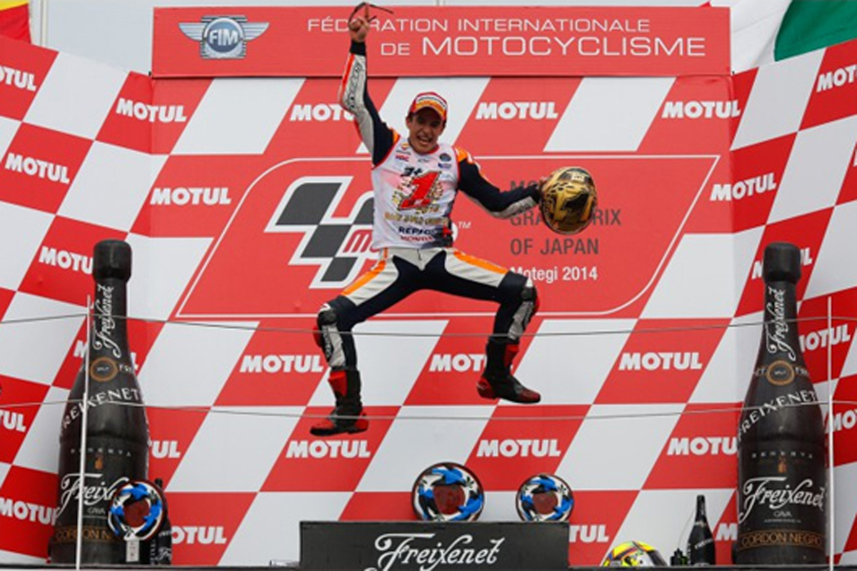 マルク・マルケス、2年連続でMotoGPチャンピオンを獲得