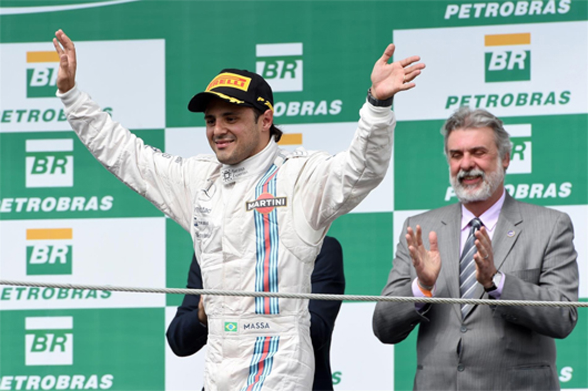 ウィリアムズ：フェリペ・マッサが母国で3位表彰台 （F1ブラジルGP）