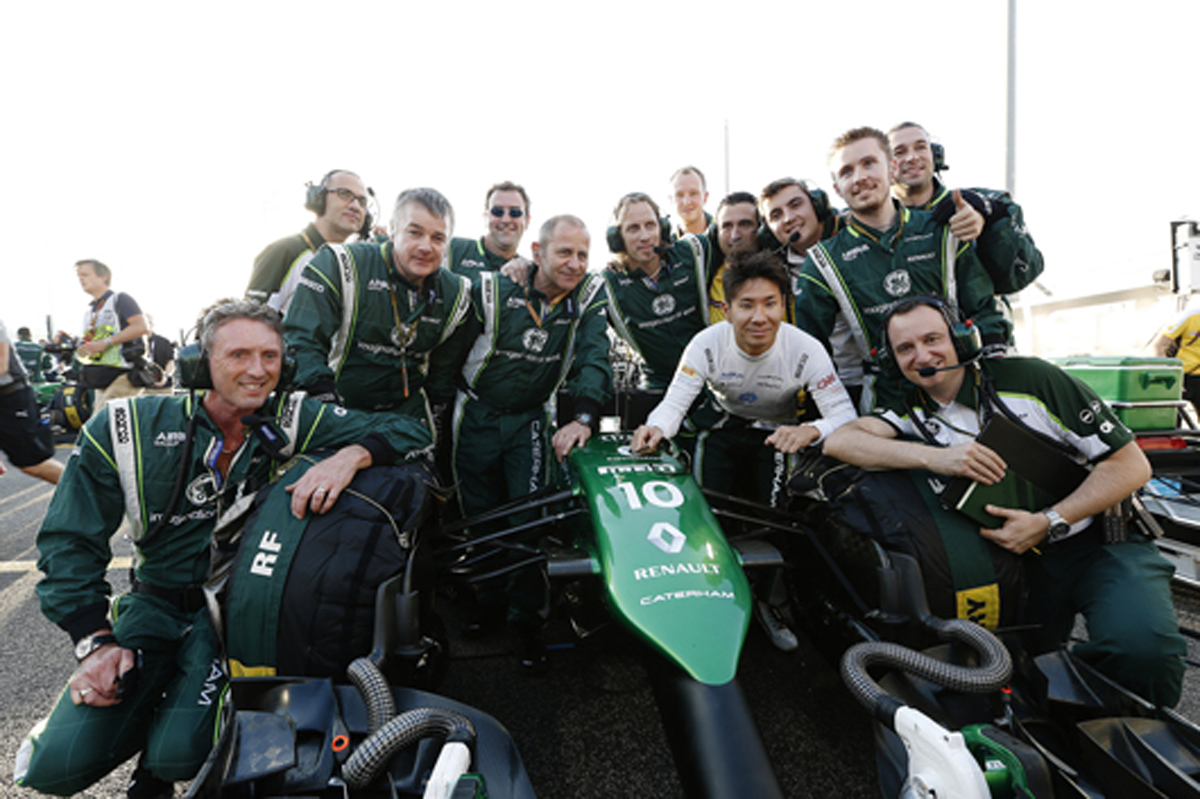 小林可夢偉 「今年一年は非常にいい経験になった」 （F1アブダビGP）