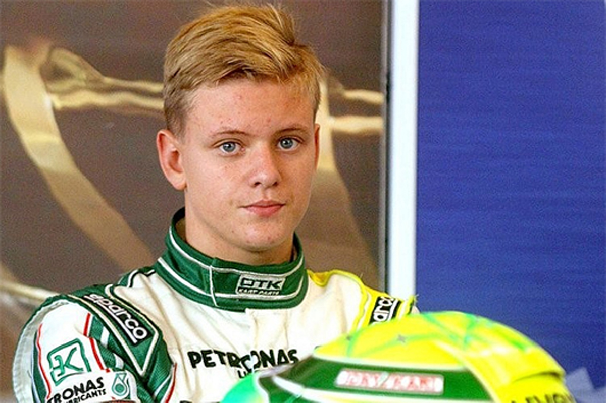 ミハエル・シューマッハの息子ミックがF4マシンをテスト