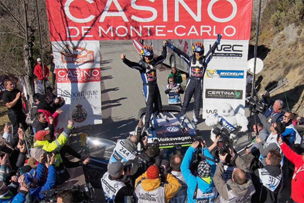 WRC開幕戦：セバスチャン・オジェが優勝、VWが表彰台独占