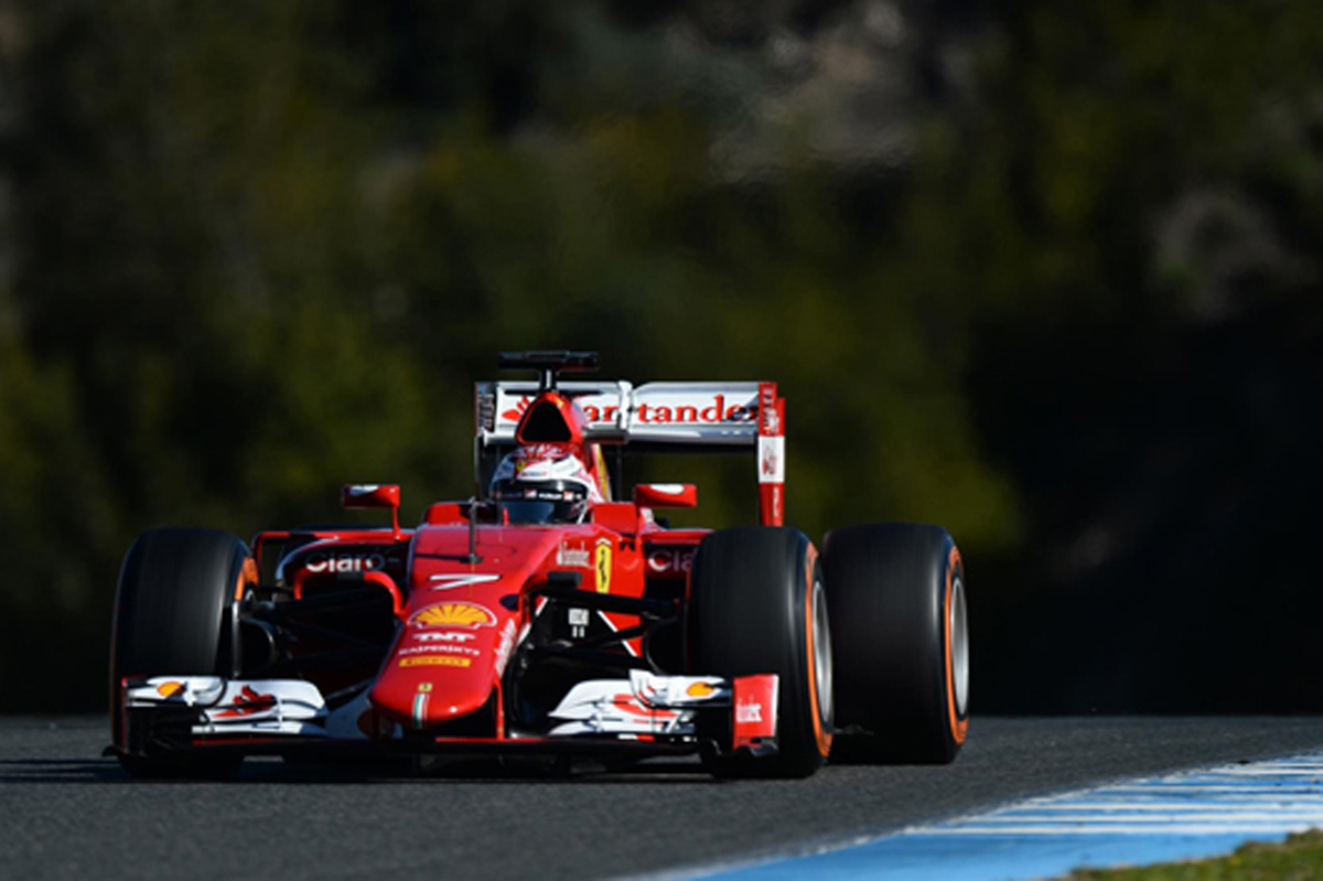 F1ヘレステスト 最終日：キミ・ライコネンがトップタイム