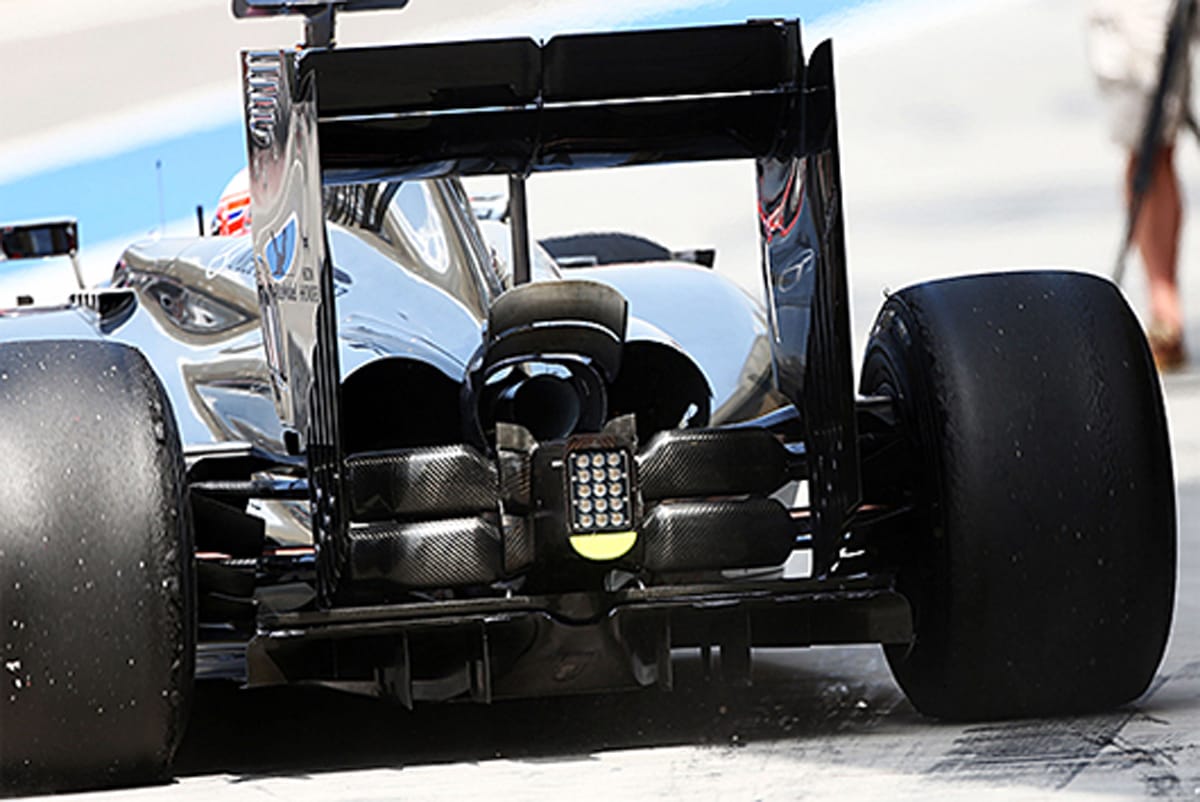 マクラーレン、MP4-30にもリアサスペンション“ブロッカー”を搭載？