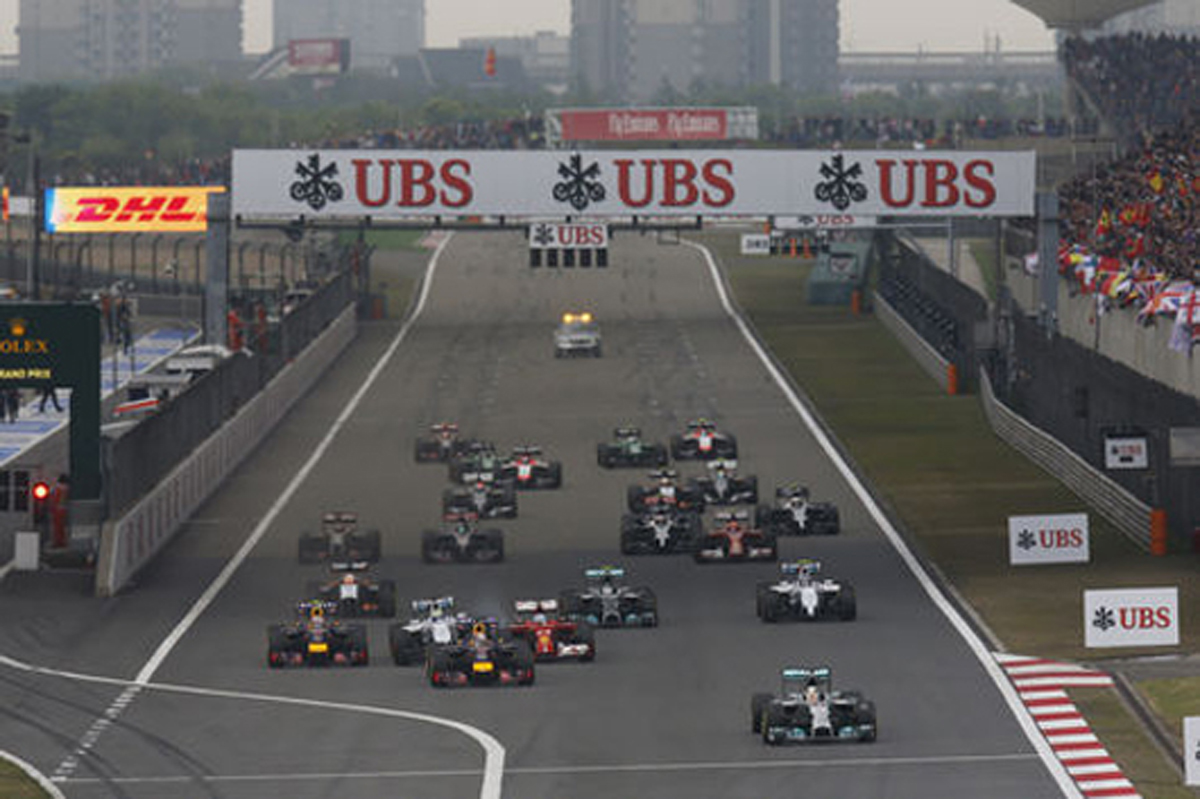 2015年 F1中国GP テレビ放送時間＆タイムスケジュール