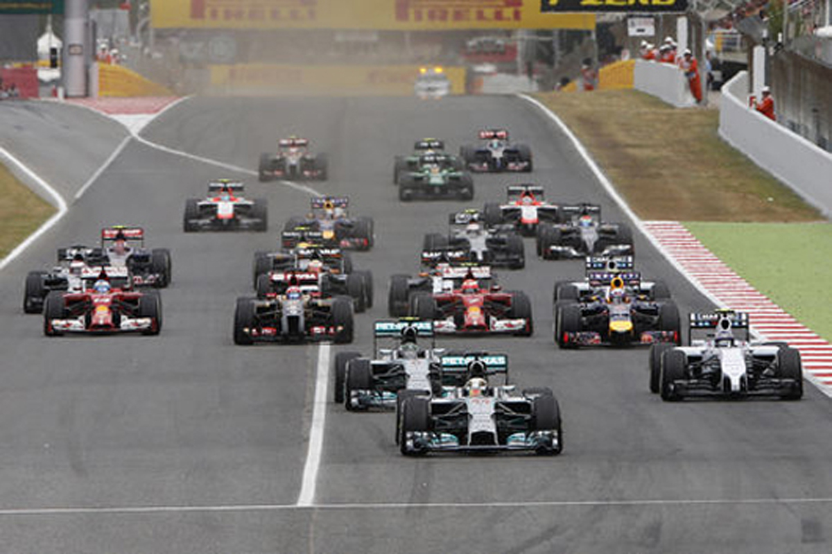 2015年 F1スペインGP テレビ放送時間＆タイムスケジュール