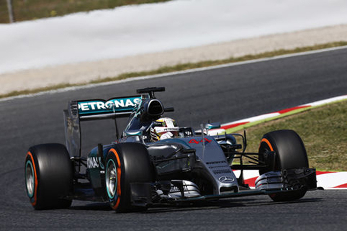 F1スペインGP フリー走行2回目：ルイス・ハミルトンがトップタイム