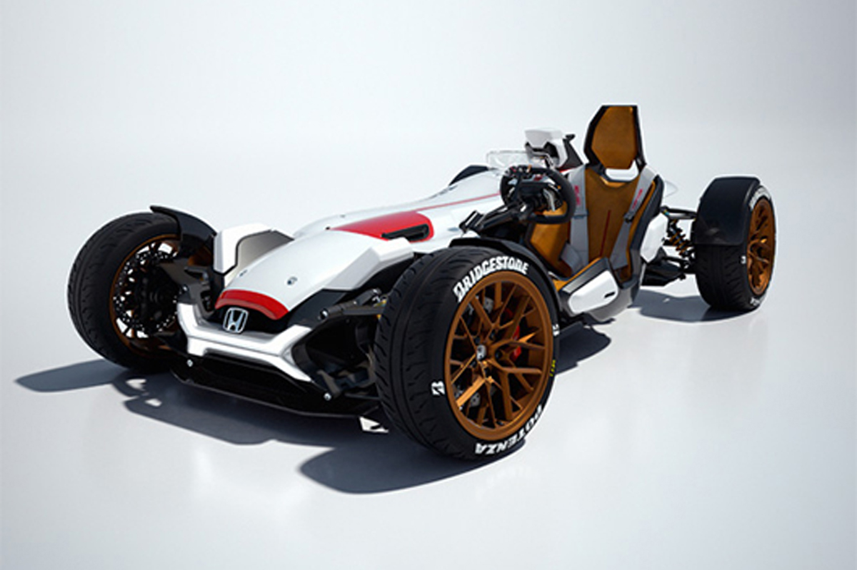 ホンダ、1960年代のF1マシンをモチーフとしたコンセプトカーを出展