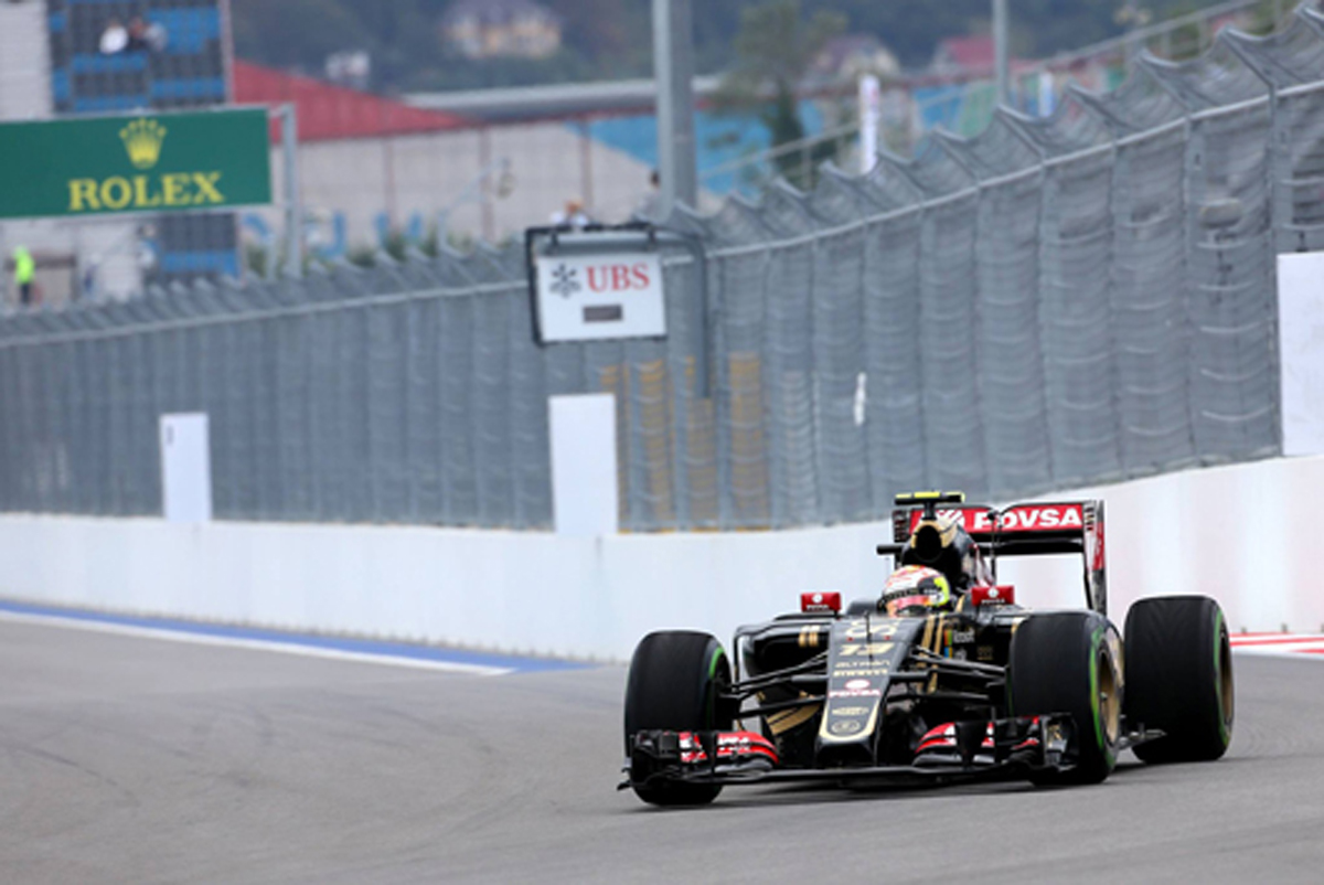 ロータス：ロマン・グロージャンがQ3進出 / F1ロシアGP 予選