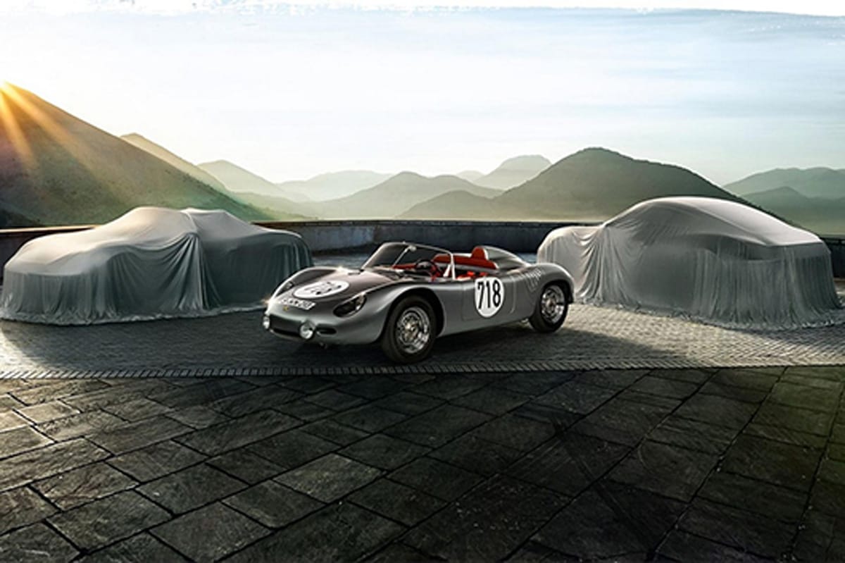 ポルシェ、718ボクスター / 718ケイマンのティーザー画像を公開