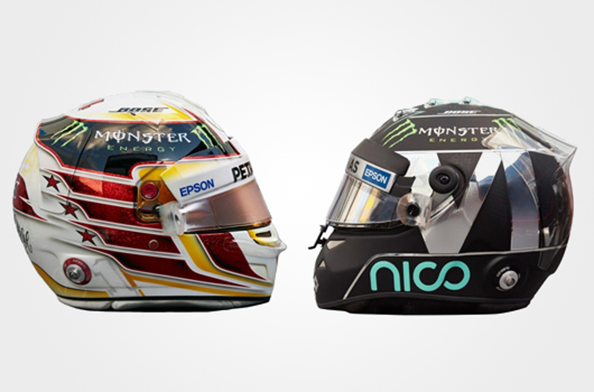 2016年 F1ドライバー ヘルメット