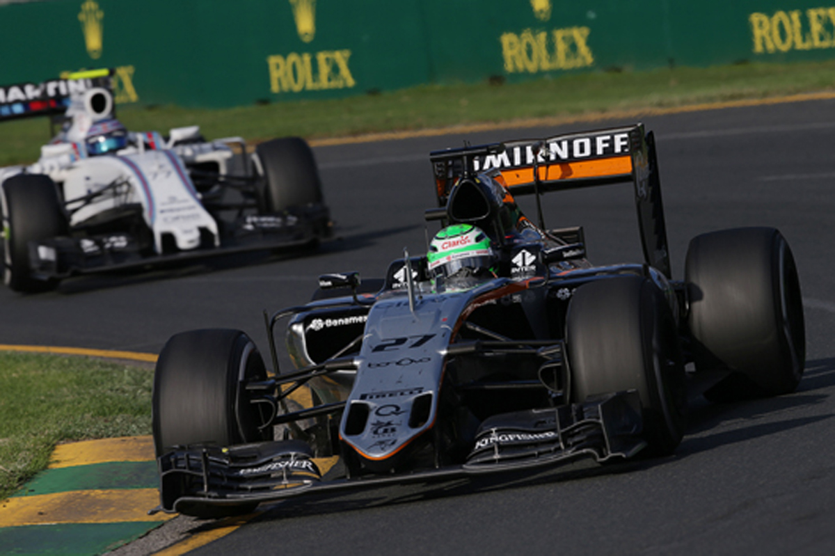 フォース・インディア：赤旗に翻弄もニコが7位 / F1オーストラリアGP