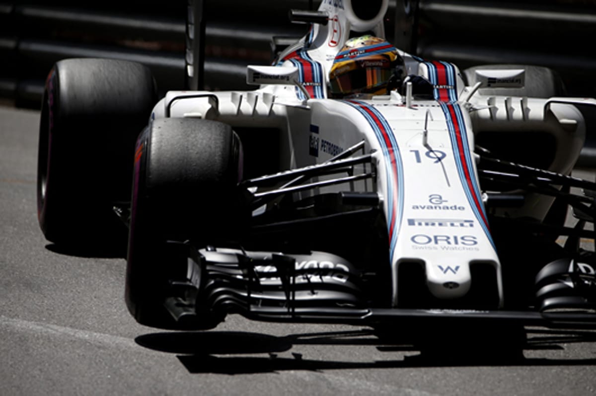ウィリアムズ：Q3進出ならず / F1モナコGP 予選