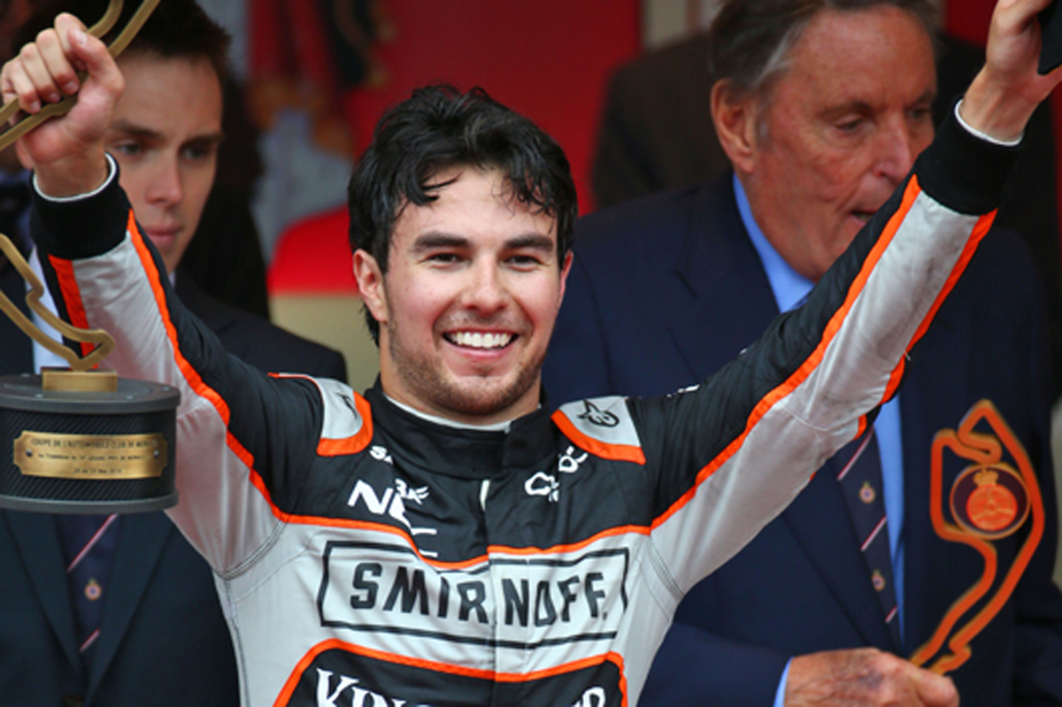 フォース・インディア：セルジオ・ペレスが3位表彰台 / F1モナコGP