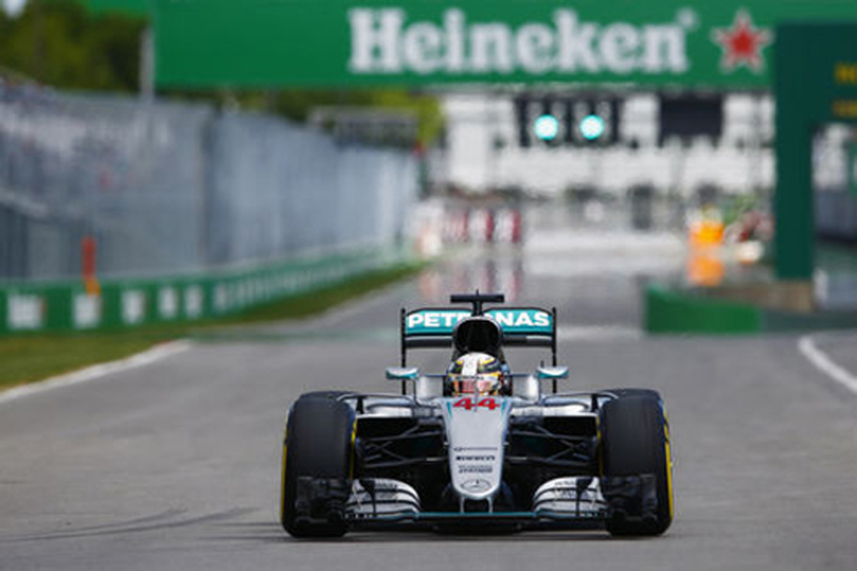 F1カナダGP フリー走行2回目：ルイス・ハミルトンがトップタイム