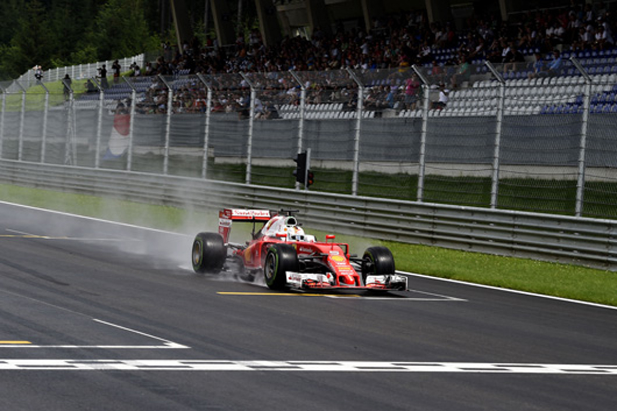 フェラーリ：クルマには好感触 / F1オーストリアGP 予選