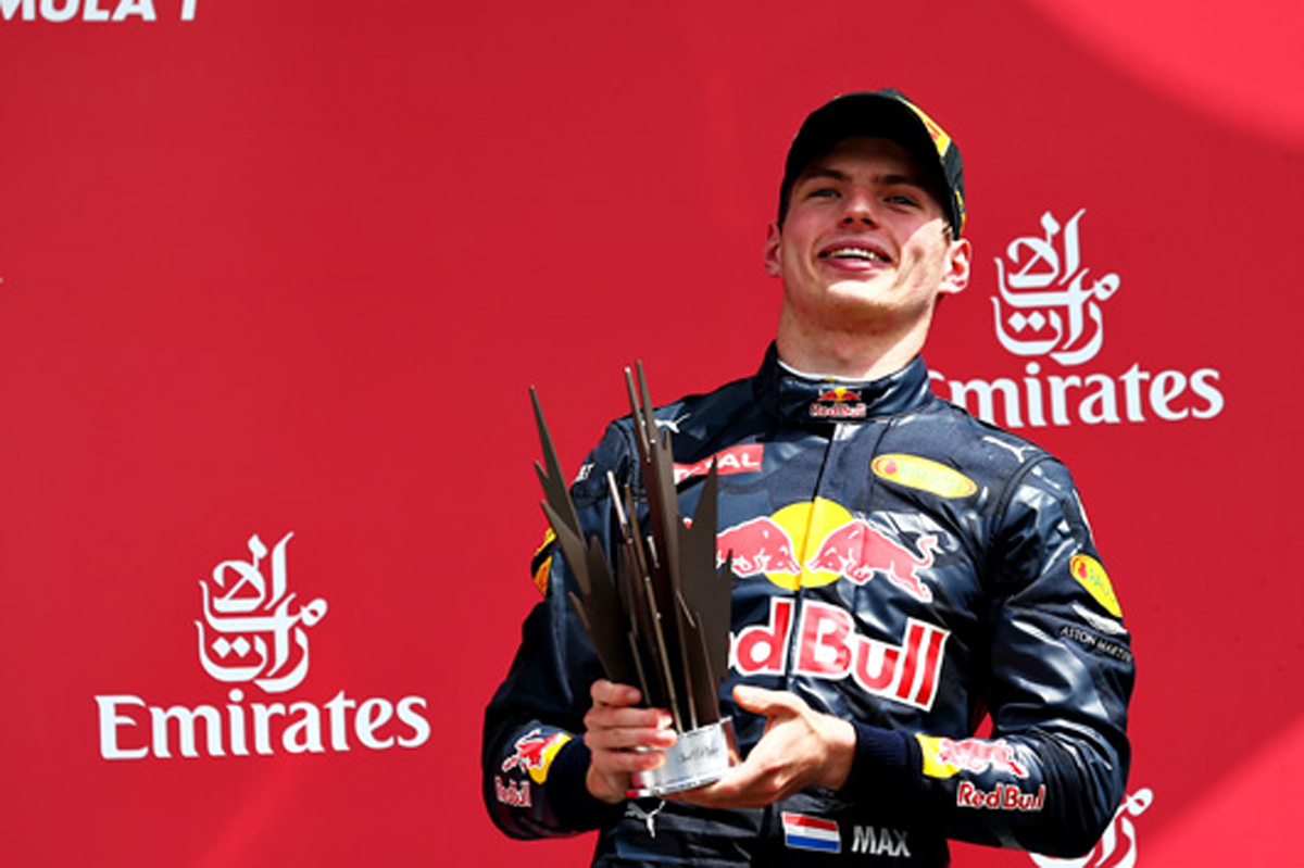 レッドブル：フェルスタッペンが2位表彰台 / F1イギリスGP