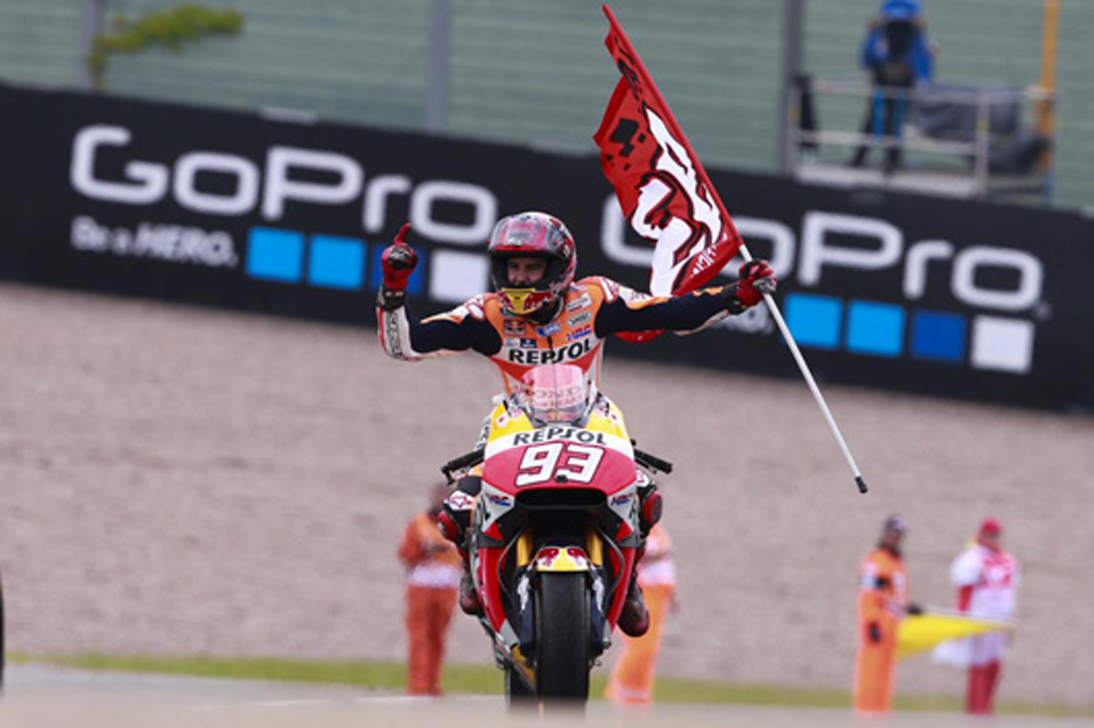 MotoGP 第9戦 結果：マルク・マルケスがポール・トゥ・ウィン！