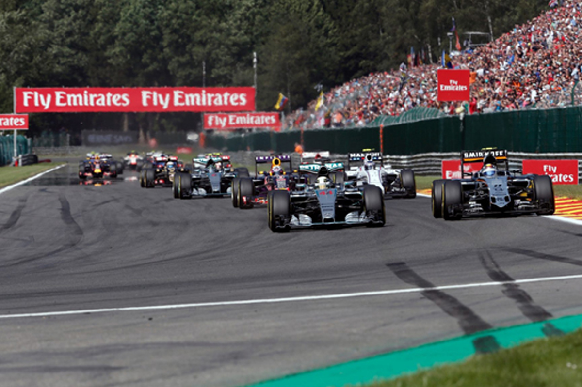 2016 F1ベルギーGP テレビ放送時間＆タイムスケジュール