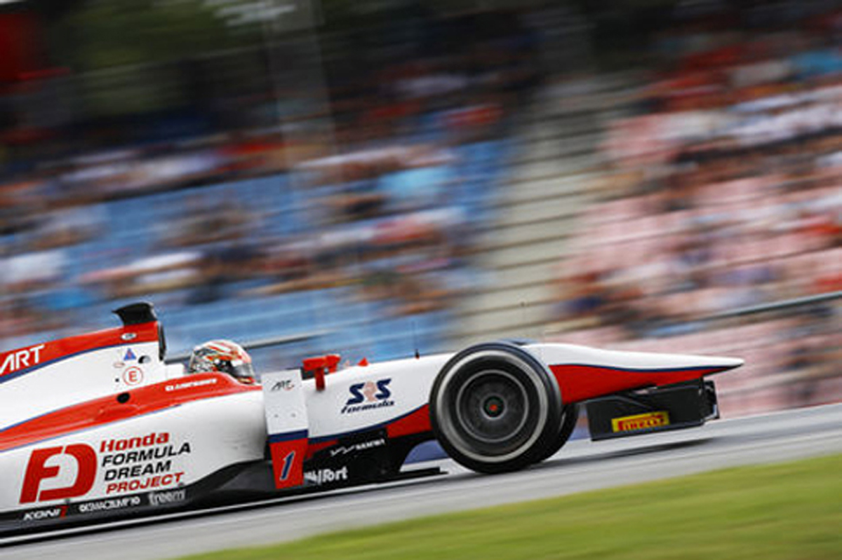 【GP2】 松下信治、ペース上がらず12位で完走
