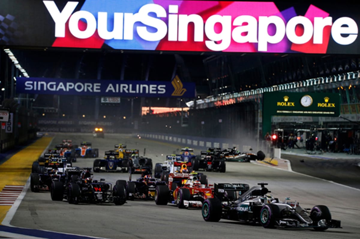 F1シンガポールGP 結果：ニコ・ロズベルグが3連勝で首位奪還
