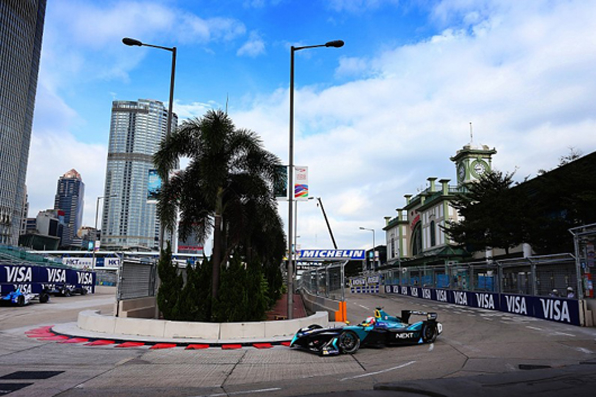 【フォーミュラE】 香港ePrix 予選：ネルソン・ピケJr.がポールポジション
