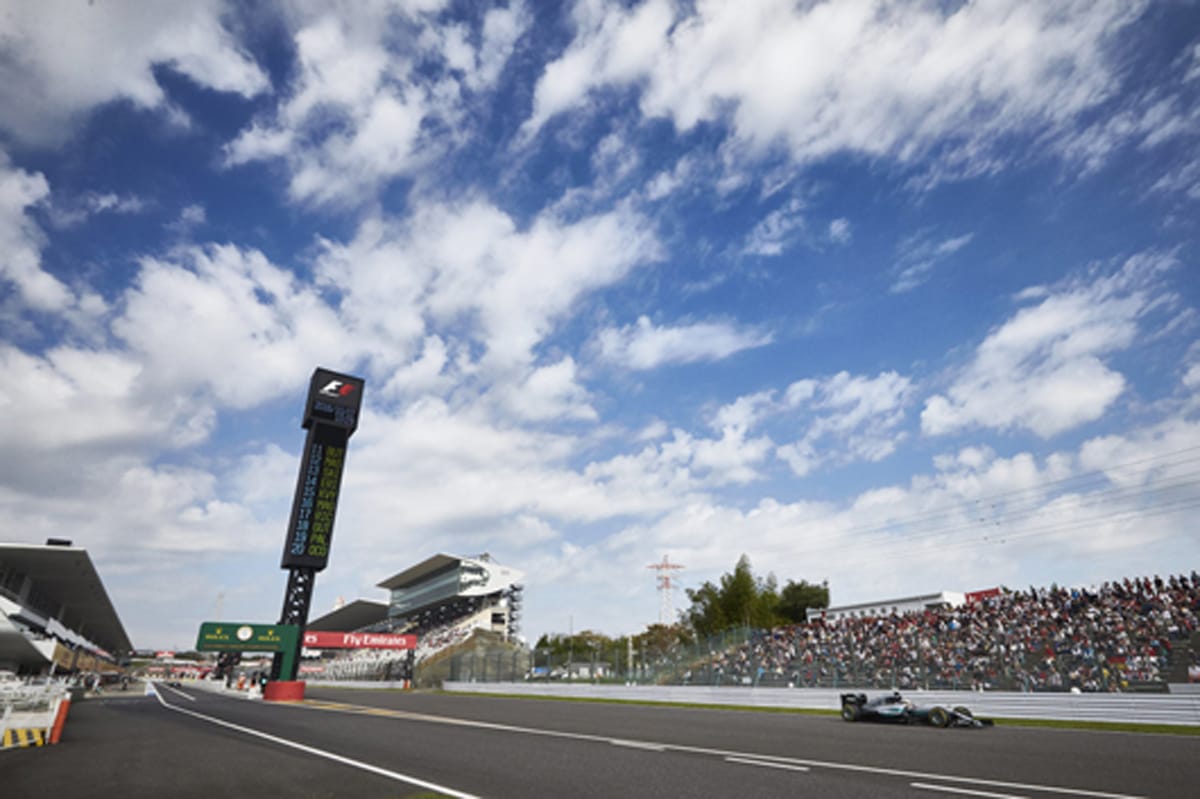 2016年 F1日本GP 鈴鹿サーキット 3日間の入場者数