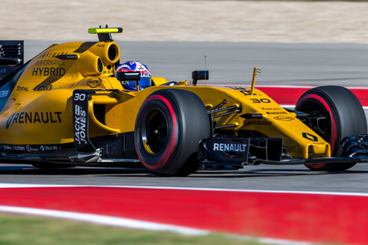 ルノー：ジョリオン・パーマーがQ2進出 / F1アメリカGP 予選