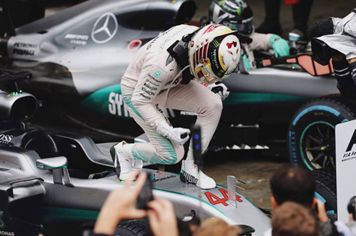 メルセデス：ハミルトン、念願のブラジルGP初勝利 / F1ブラジルGP
