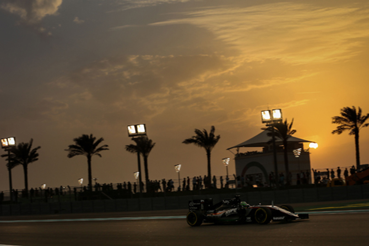 フォース・インディア：F1アブダビGP 金曜フリー走行レポート
