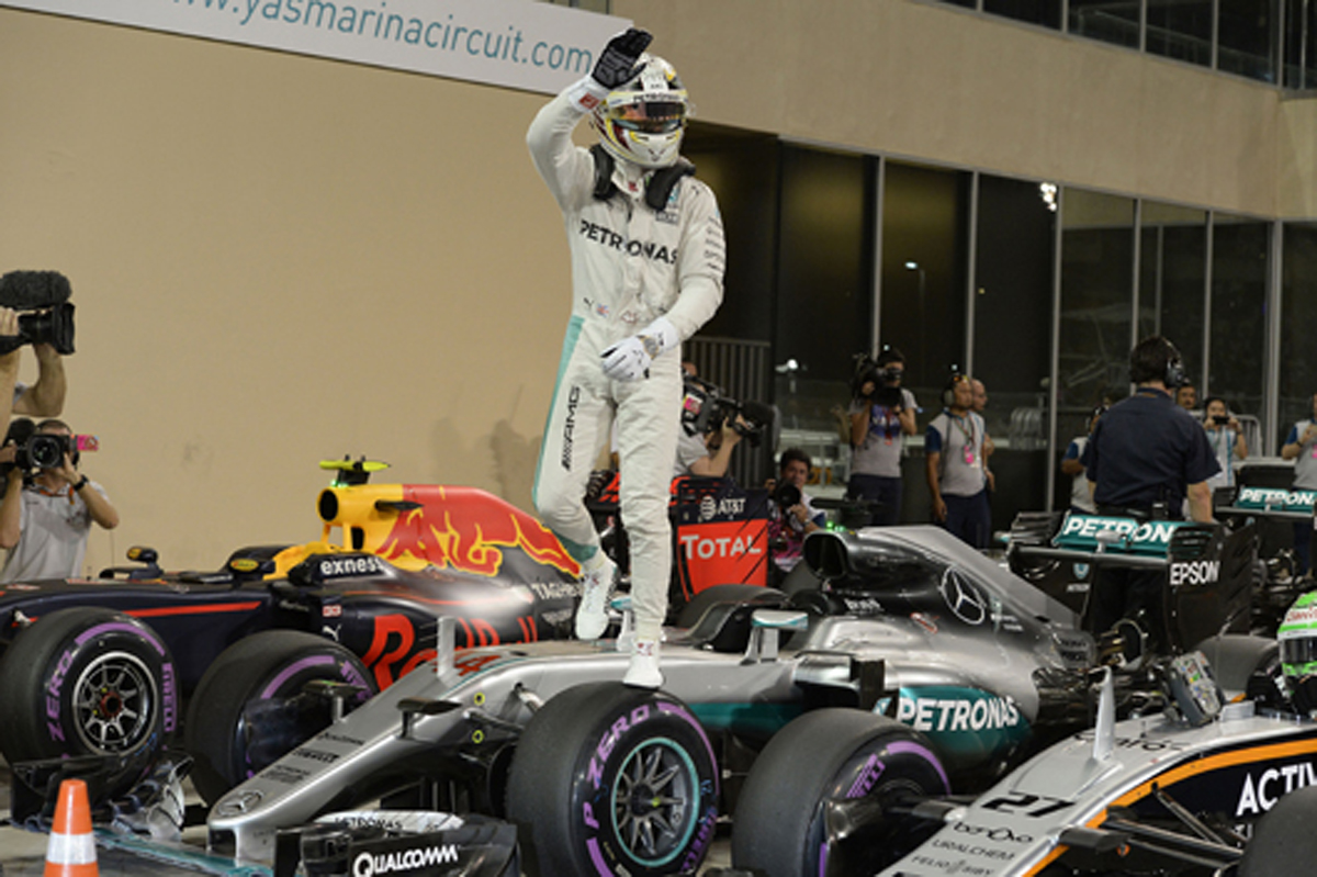 F1アブダビGP：決勝スターティンググリッド