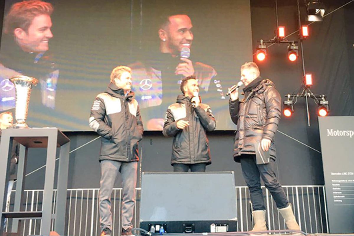 ニコ・ロズベルグとルイス・ハミルトン、戦いを終えて再び友人へ