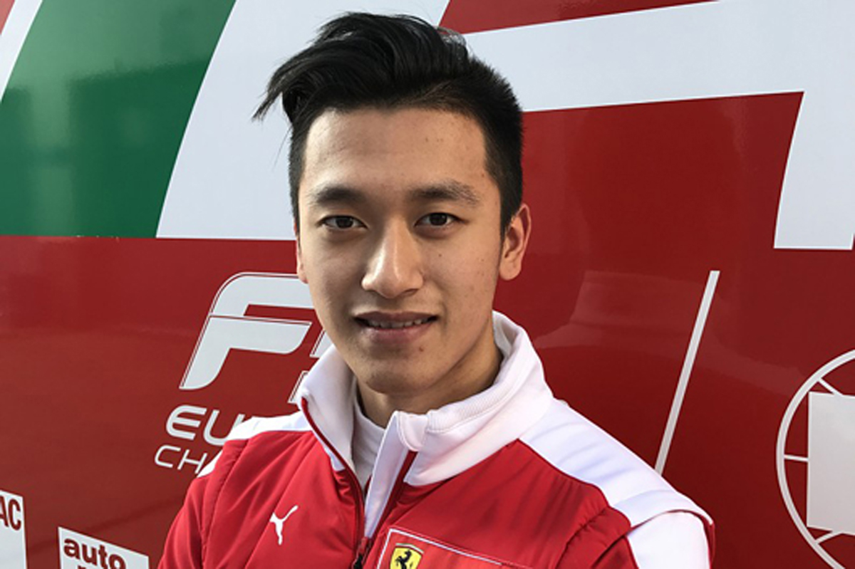 周冠宇、2017年にプレマからヨーロッパF3選手権に参戦