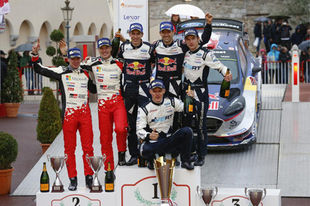 【WRC】 ラリー・モンテカルロ 結果：オジェが優勝、ラトバラが2位表彰台