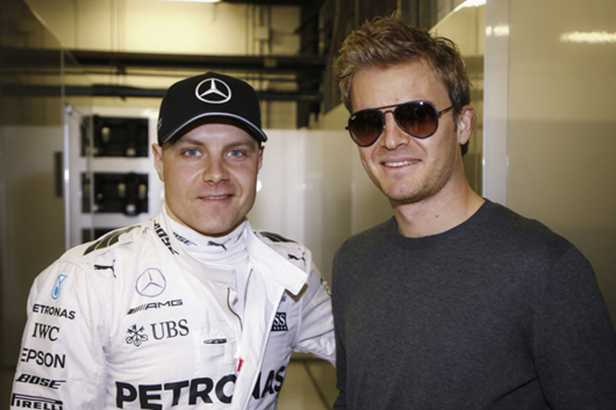 ニコ・ロズベルグ、F1バルセロナテストに登場