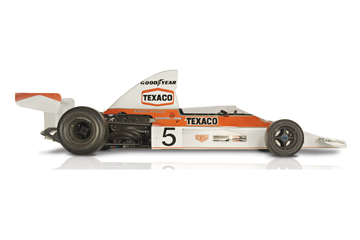 ジェンソン・バトン、マクラーレン M23でデモ走行