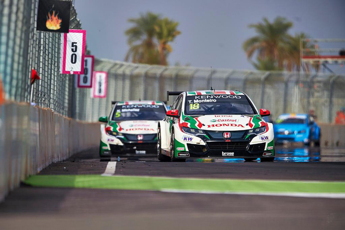 【WTCC】 ホンダ シビック WTCCがメインレースで1−2フィニッシュ