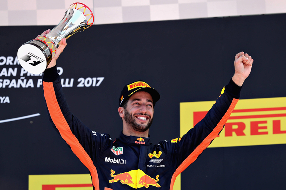 レッドブル：ダニエル・リカルドが今季初表彰台 / F1スペインGP
