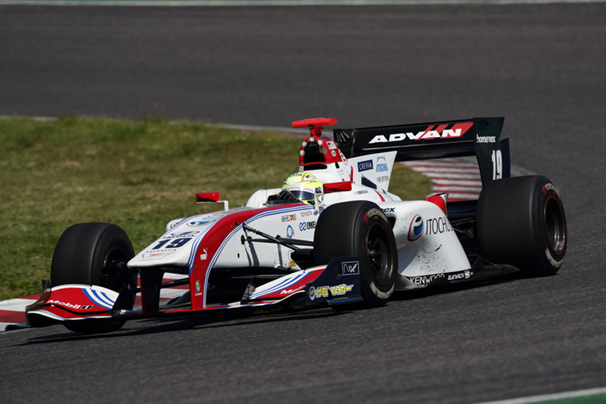 スーパーフォーミュラ 第2戦 岡山：関口雄飛がポールポジション